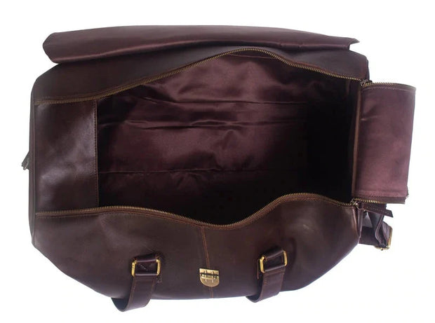 Leather Duffle Bag, Large Travel Bag, Mens Leather Weekend Bag, Outdoor Bag, Holdall Bag