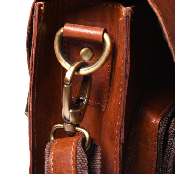 Leather briefcase man, leather bag man, mens briefcase, shoulder bag, laptop messenger bag, satchel bag