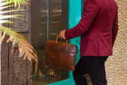 Leather Briefcase,Shoulder Bag,Top Handle Bag,Leather 15" Laptop Bag