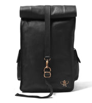 Personalised Gifts For Him|Leather Rolltop Backpack|Mens Travel Bag|Backpack For Women|Leather Work Bag|Rolltop Rucksack|Fathers Day Gift