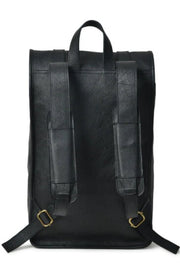 Top Quality Black Leather Bag Leather Backpack | Leather Travel Bag | Leather Work Bag