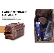 Leather Toiletry Bag Men's Toiletry Bag