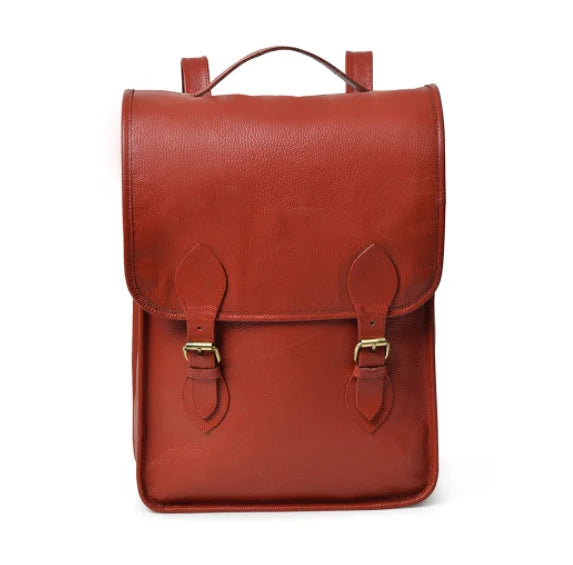 Leather Laptop Backpack |Leather Rucksack| Travel