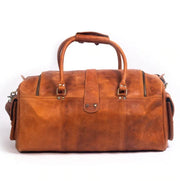Full Grain Leather Duffle Bag Genuine Leather Weekender Bag/Leather Holdall/Overnight Bag