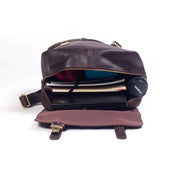 Vintage Leather Backpack, Brown Leather Backpack, Rucksack, Leather Backpack,