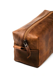 Personalized Groomsmen Gift Dopp Kit Bag Customized Leather Toiletry Bag Monogram Mens Toiletry Bag Leather Custom Gift for Guys Men Wedding