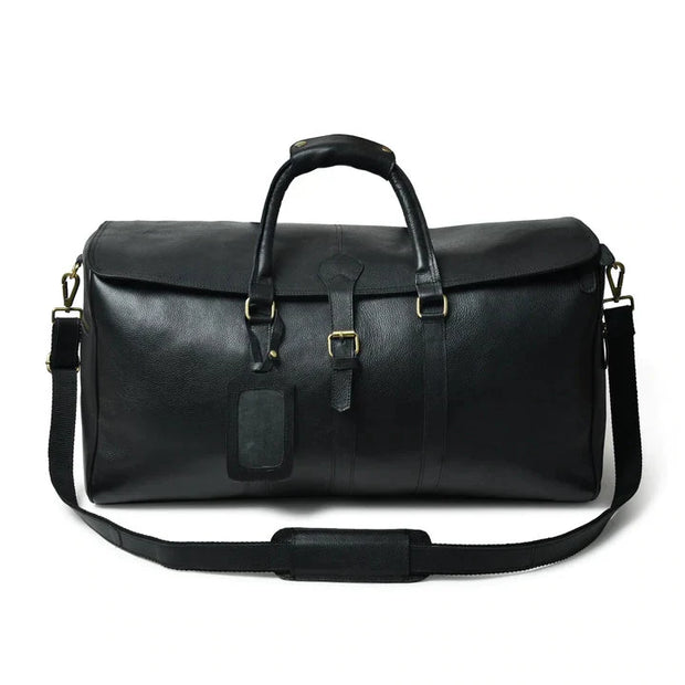 Full Grain Leather Duffle Bag Genuine Leather Weekender Bag/Leather Holdall/Overnight Bag