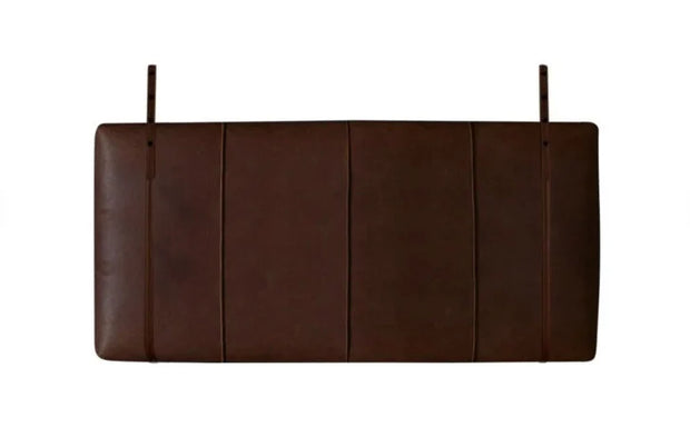 Custom Genuine Leather Headboard Cover, Headboard Cushion, Queen Size Headboard, Wall Hang Cushion Cover, Hanging Leather Headboard