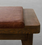 Custom Leather cushions, camel thin slimline seat cushions, DO NOT PURCHASE, convo for estimate, read item details