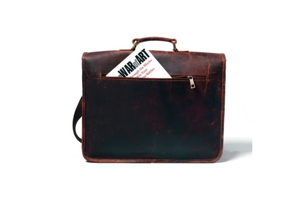18 Inch Leather Laptop Bags For Men | Leather Messenger Bags | Leather Shoulder Bags | Leather Shoulder Bag for Men, Leather College Bag, Leather School Bag