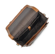 Retro full grain genuine Hunter Leather Laptop Messenger Bag Office Briefcase College bag portfolio work bag Leather satchel