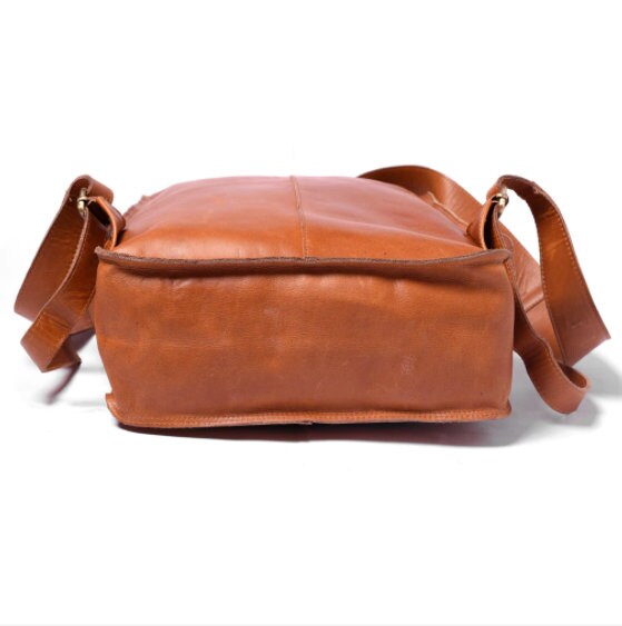 Leather Rolltop Backpack  Leather Work Bag | Rolltop Rucksack