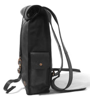 Personalised Gifts For Him|Leather Rolltop Backpack|Mens Travel Bag|Backpack For Women|Leather Work Bag|Rolltop Rucksack|Fathers Day Gift