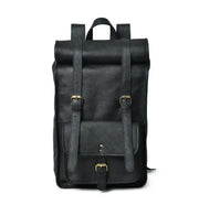 Top Quality Black Leather Bag Leather Backpack | Leather Travel Bag | Leather Work Bag