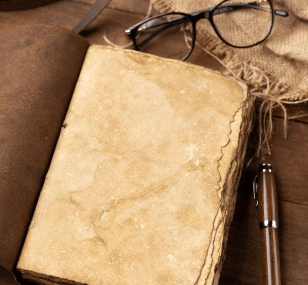 Leather Journal, Leather Notebook, Birthday Gifts, Anniversary Gift for Husband, Anniversary Gift for Wife, Gifts for Mom, Travel Journal