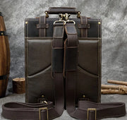 Vintage Leather Backpack, Brown Leather Backpack