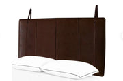 Custom Genuine Leather Headboard Cover, Headboard Cushion, Queen Size Headboard, Wall Hang Cushion Cover, Hanging Leather Headboard