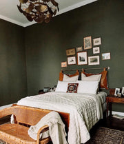 Customized Genuine Leather Headboard Cover, Headboard Cushion, Queen Size Headboard, Wall Hang Cushion Cover, Hanging Leather Headboard