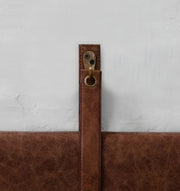 Custom Leather cushions, camel thin slimline seat cushions, DO NOT PURCHASE, convo for estimate, read item details